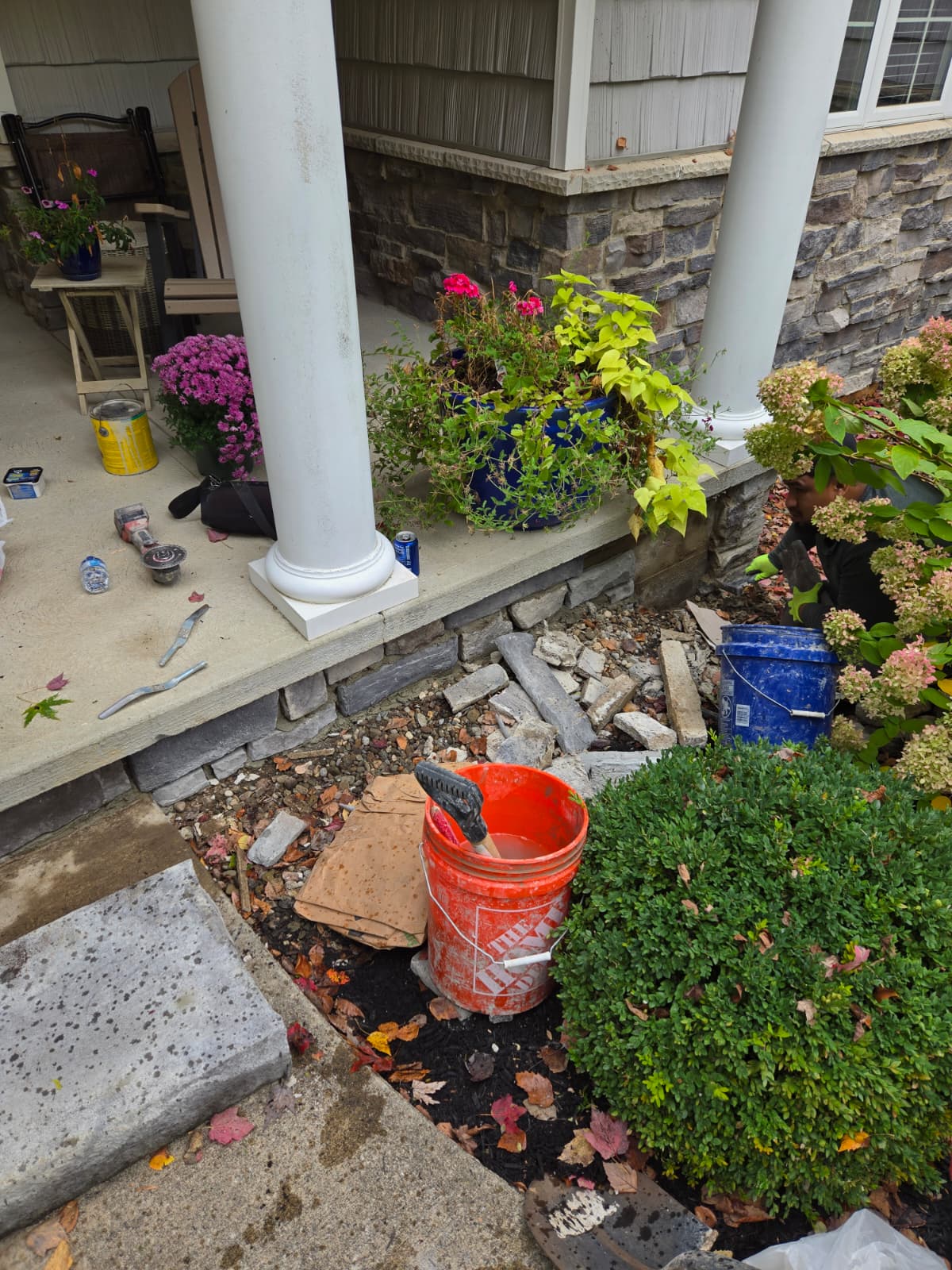 Porch repair